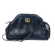 Pre-owned Leather gucci-bags Gucci Vintage , Black , Dames