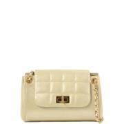 Pre-owned Fabric chanel-bags Chanel Vintage , Beige , Dames