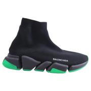 Pre-owned Polyester sneakers Balenciaga Vintage , Black , Heren