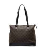 Pre-owned Canvas celine-bags Celine Vintage , Black , Dames