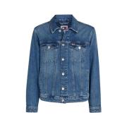 Denimjas voor heren Tommy Jeans , Blue , Heren