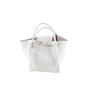 Pre-owned Leather celine-bags Celine Vintage , Beige , Dames