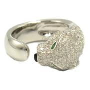 Pre-owned White Gold rings Cartier Vintage , Gray , Dames