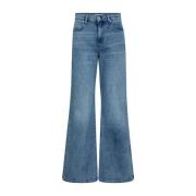 Bootcut gebleekte jeans DoryCC stijl Co'Couture , Blue , Dames