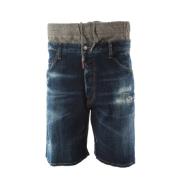 Blauwe Zomer Twink Pack Shorts Dsquared2 , Blue , Heren