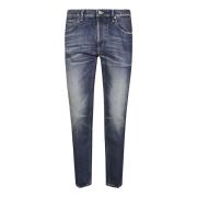 Brighton Gewassen Jeans Dondup , Blue , Heren