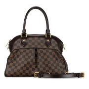 Pre-owned Canvas handbags Louis Vuitton Vintage , Brown , Dames