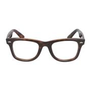 Vierkante Frame Bril Ray-Ban , Brown , Unisex