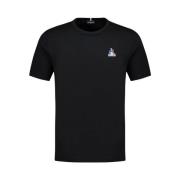 Essential Tee Shirt Collection le coq sportif , Black , Heren