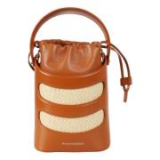 Mini Bucket Tassen Collectie Alexander McQueen , Brown , Dames