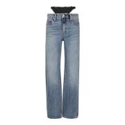 Ontspannen Mid Rise Jeans Alexander Wang , Blue , Dames