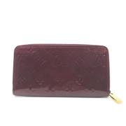 Pre-owned Fabric wallets Louis Vuitton Vintage , Purple , Dames