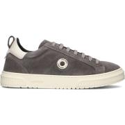 Grijze Suède Lage Sneakers Antony Morato , Gray , Heren