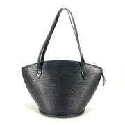 Pre-owned Leather louis-vuitton-bags Louis Vuitton Vintage , Black , D...