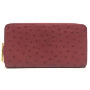 Pre-owned Fabric wallets Louis Vuitton Vintage , Red , Dames