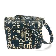 Pre-owned Cotton chanel-bags Chanel Vintage , Black , Dames