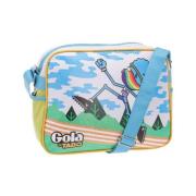 Witte Stoffen Handtas met Schouderband Gola , Multicolor , Dames