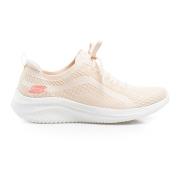 Flex 3.0 Big Plan Sneakers Vrouwen Skechers , Beige , Dames