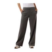 Wijde Grijze Broek Selected Femme , Gray , Dames