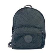 Pre-owned Canvas backpacks Burberry Vintage , Black , Dames