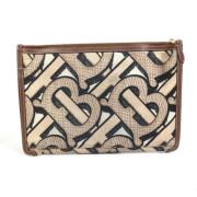 Pre-owned Fabric clutches Burberry Vintage , Brown , Heren