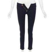 Pre-owned Cotton jeans Louis Vuitton Vintage , Blue , Dames