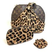 Pre-owned Fabric louis-vuitton-bags Louis Vuitton Vintage , Brown , Da...