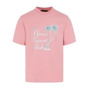 Flamingo Pink Resort Club Tee Amiri , Pink , Heren