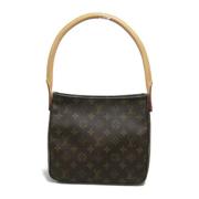 Pre-owned Canvas louis-vuitton-bags Louis Vuitton Vintage , Brown , Da...