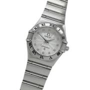 Pre-owned Stainless Steel watches Omega Vintage , Gray , Dames