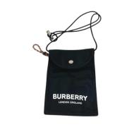 Pre-owned Fabric shoulder-bags Burberry Vintage , Black , Dames