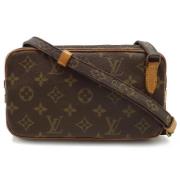 Pre-owned Canvas louis-vuitton-bags Louis Vuitton Vintage , Brown , Da...