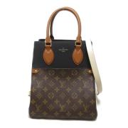 Pre-owned Canvas handbags Louis Vuitton Vintage , Brown , Dames