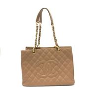 Pre-owned Leather chanel-bags Chanel Vintage , Brown , Dames