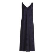 Polkadot jurk met V-hals vera mont , Multicolor , Dames