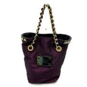 Pre-owned Fabric louis-vuitton-bags Louis Vuitton Vintage , Purple , D...