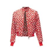 Pre-owned Cotton outerwear Louis Vuitton Vintage , Red , Dames