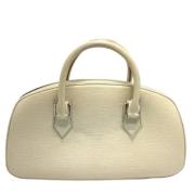 Pre-owned Leather louis-vuitton-bags Louis Vuitton Vintage , White , D...