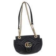 Pre-owned Leather gucci-bags Gucci Vintage , Black , Dames