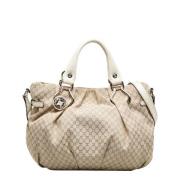 Pre-owned Canvas handbags Celine Vintage , Brown , Dames