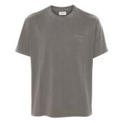 Klassiek Grijs Katoenen T-shirts en Polos Autry , Gray , Heren