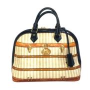 Pre-owned Fabric louis-vuitton-bags Louis Vuitton Vintage , Beige , Da...