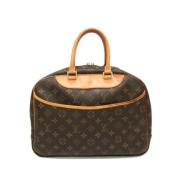 Pre-owned Canvas louis-vuitton-bags Louis Vuitton Vintage , Brown , Da...