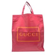 Pre-owned Canvas gucci-bags Gucci Vintage , Pink , Dames