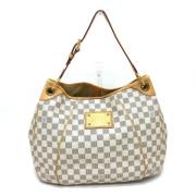 Pre-owned Fabric louis-vuitton-bags Louis Vuitton Vintage , White , Da...