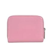 Pre-owned Leather wallets Balenciaga Vintage , Pink , Dames