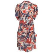 Pre-owned Silk dresses Alexander McQueen Pre-owned , Multicolor , Dame...