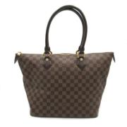 Pre-owned Canvas louis-vuitton-bags Louis Vuitton Vintage , Brown , Da...