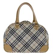 Pre-owned Nylon handbags Burberry Vintage , Beige , Dames