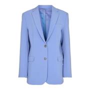 Oversized Blazer Designers Remix , Purple , Dames